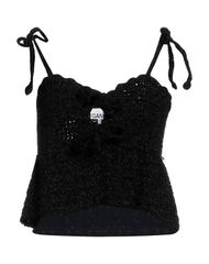ガニー レディース トップス シャツ GANNI Black ブラック