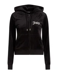ジューシークチュール レディース アウター パーカー・スウェット JUICY COUTURE Black ブラックのサムネイル