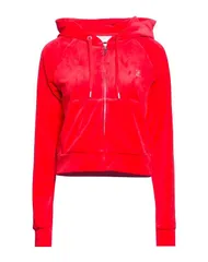ジューシークチュール レディース アウター パーカー・スウェット JUICY COUTU REd レッドのサムネイル