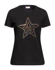 リュージョー レディース トップス Tシャツ LIU JO Black ブラックのサムネイル