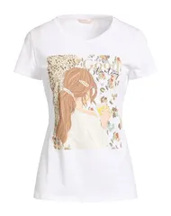 リュージョー レディース トップス Tシャツ LIU JO White ホワイトのサムネイル