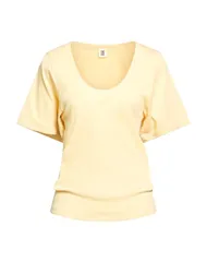 バイマレンバーガー レディース トップス Tシャツ BY MALENE BIRGER Pastel Yellow イエローのサムネイル