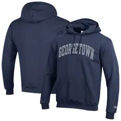 チャンピオン メンズ アウター パーカー・スウェット フリース Mens Champio navy Georgetown Hoyas Basic Arch Fleece Pullover Hoodie