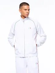 セルジオタッキーニ メンズ アウター ジャケット・ブルゾン Sergio Tacchini Eredita Track Jacket Brilliant White ホワイトのサムネイル