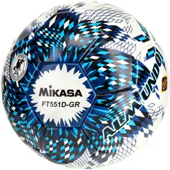 ミカサ MIKASA サッカー サッカー5号ALMUNDO 検定球 貼り 土用 ネイビー青 ボール フットボール 中学生用 高校生 アルムンド 大学生 大人 大会 公式 試合球 土グラウンド  FT551DGRNL -のサムネイル