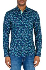 美品 HIGH STREET 緑色 シャツ ハイストリート トルネードマート M