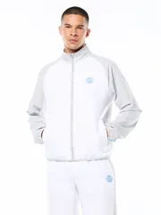 セルジオタッキーニ メンズ アウター ジャケット・ブルゾン Sergio Tacchini Racchetto Track Jacket Brilliant White ホワイトのサムネイル
