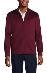ランズエンド メンズ アウター ジャケット・ブルゾン Lands End Active Performance Full Zip Jacket Burgundy バーガンディのサムネイル