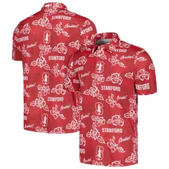 レインスプーナー メンズ トップス ポロシャツ Mens Reyn Spooner Cardinal Stanford Cardinal Performance Polo Cardinalのサムネイル