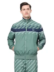 セルジオタッキーニ メンズ アウター ジャケット・ブルゾン Sergio Tacchini Quadretto Track Jacket Duck Green グリーンのサムネイル