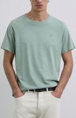 AW2006 ケルティック調 スカルダガー クローバーワンポイント Tシャツ 