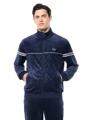 セルジオタッキーニ メンズ アウター ジャケット・ブルゾン Sergio Tacchini Bandiera Track Jacket Maritime Blue ブルーのサムネイル