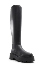 アルド レディース シューズ ブーツ・レインブーツ プラットフォームブーツ プラットフォーム ALDO Carelden Knee High Platform Boot Black ブラックのサムネイル