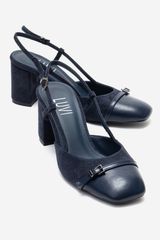 アライアALAIA デニム クリスクロスフラットシューズ バレエシューズ37 