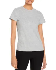 ヴィンス レディース トップス Tシャツ クルーネック Vincessential Crewneck Tee Heather Grey グレーのサムネイル