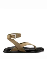 スチュアート ワイツマン レディース シューズ サンダル Stuart Weitzman Womens Mary Kate Sandals Golden Olive オリーブのサムネイル