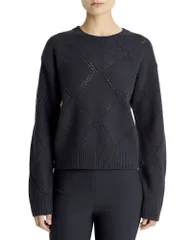 ヴィンス レディース アウター ニット・セーター クルーネック ウール Vince Wool Crewneck Sweater Costal Blue ブルーのサムネイル