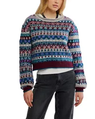 フリーピープル レディース アウター ニット・セーター Free People Favorite Thingsweater Bright Confettiのサムネイル