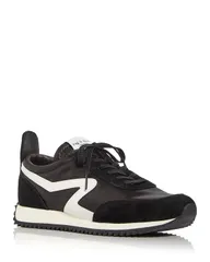 ラグアンドボーン レディース シューズ スニーカー レース rag bone Womens Retro Runner Lace Up Sneakers Black ブラックのサムネイル