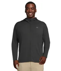 アークテリクス メンズ アウター パーカー・スウェット Arcteryx Kyanite Lightweight Hoody Black ブラックのサムネイル