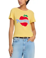 マザー レディース トップス Tシャツ MOTHER The Lil Sinful Tee Mother Appleのサムネイル