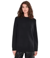 ヴィンス レディース アウター ニット・セーター クルーネック Vince Crew Neck Sweater Tunic Black ブラックのサムネイル