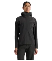 アークテリクス レディース アウター コート パーカー Arcteryx Gamma Lightweight Hoodie Black ブラックのサムネイル