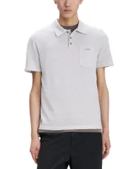 アーペーセー メンズ トップス ポロシャツ APC Gide Polo Shirt Heathered Light Grey グレーのサムネイル