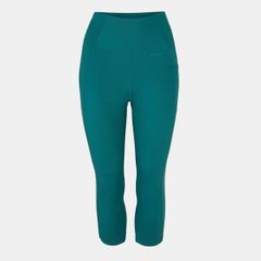 유에스에프로 레이디스 하의 레깅스 크롭드 캡 USA Pro USA Pro High Rise Capri Cropped Leggings Ladies Teal 티