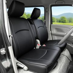 YORKNEIC 시트 커버 다이하츠 대응 태프트 LA900S/LA910S 대응 2022년부터 현행 4인승 전용 설계 PU레더 방수 좌석 보호 커버 전석 세트 블랙 ts