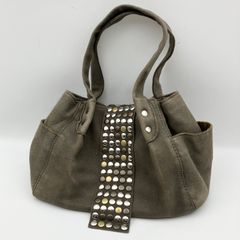 00s Y2K Studded Tote Bag Archive 本革 スタッズ - メルカリ