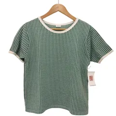 パーリッシィ PAR ICI ギンガムジャガード 半袖 BIG Tシャツ  レディース FREE のサムネイル