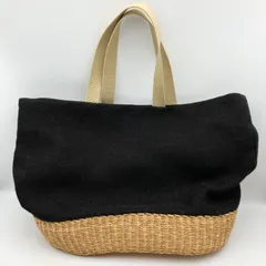 MUUN ムーニュ かごバッグ トートバッグ ハンドバッグ BAG 鞄 カバン ブラック 黒 ベージュ レディース SU-29-4のサムネイル