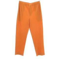 イッセイミヤケ メンズ プリーツロングパンツM size - メルカリ