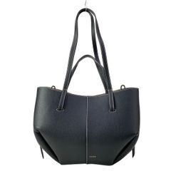 未使用級✨POLENE トートバッグ CYME シム レザー ブラック - メルカリ