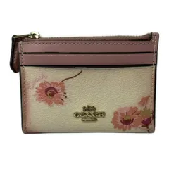 COACH(コーチ) コインケース - F87797 ピンク×ライトピンク×マルチ レザー