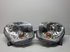 美品ミラココア後期純正プロジェクターLEDヘッドライト 左右セット 
