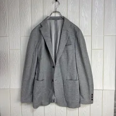 UNIQLOグレー スウェット テーラードジャケット　サイズ38(M)