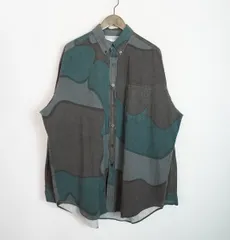 美品 24SS marka マーカ B.D SHIRT CAMO オーガニック コットン ポプリン タンブラー 長袖 シャツ カモ柄 M24A-09SH01C 3731Q♪のサムネイル