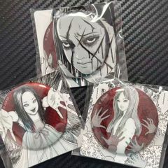未使用】伊藤潤二 富江 缶バッジ 上海pop up限定 - メルカリ
