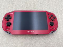PS Vita PCH-2000 メタリックレッド マイクラ・パワプロ・ドラクエ 