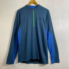 Columbia コロンビア Big Laurel L/S 1/2 Zip ビッグ ローレル 1/2 ジップ アウトドア ストレッチ ネイビー F319のサムネイル
