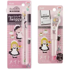 プラス 日本のお土産シリーズ メイド ツイッギー ホワイパーPL 携帯はさみ 修正テープ 使い切り 文房具 文具 日用雑貨 メール便のサムネイル