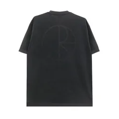 POLAR T-SHIRT ポーラー Tシャツ STROKE LOGO CONTRAST SILVER BLACK　スケートボード スケボーのサムネイル