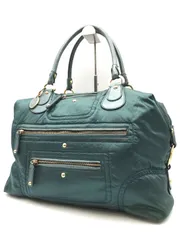 Tod's　トッズ　ショルダーバッグ　トートバッグ　肩掛け　ナイロン　グリーン系　5341のサムネイル