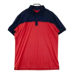 サイズ：XL J.LINDEBERG ジェイリンドバーグ  半袖ポロシャツ  レッド系 [240101716638] ゴルフウェア メンズ ストストのサムネイル