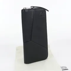 LOEWE ロエベ ジップアラウンドウォレット パズル 長財布ラウンドファスナー カーフ【中古】 メンズのサムネイル