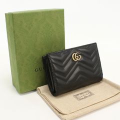 ✨Sランク・箱付き✨ GUCCI ミニ財布 マーモント ダブルG キルティング