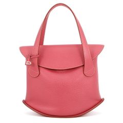 美品】DELVAUXデルブォーSONGE ソンジュハンドバッグ ピンク - メルカリ