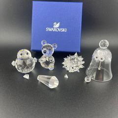お*ン様 Swarovski クリスタル置物セット Swarovski クリスタル 置物 セットまとめて - メルカリ
